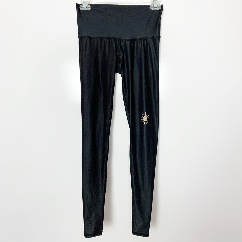 Teeki Eclipse Phases of the Moon Leggings XS Black